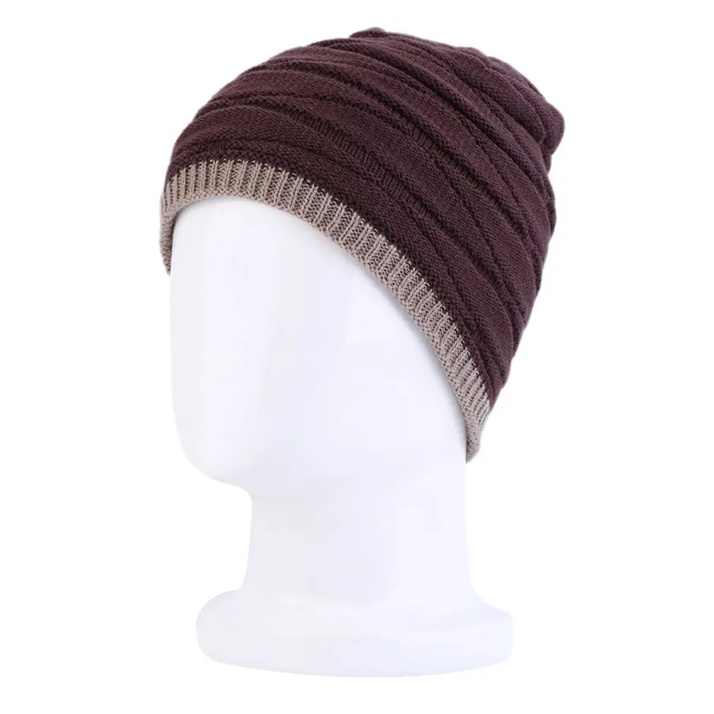 Модные шапки унисекс вязаная шапка Beani Зимняя шерстяная для мужчин и женщин