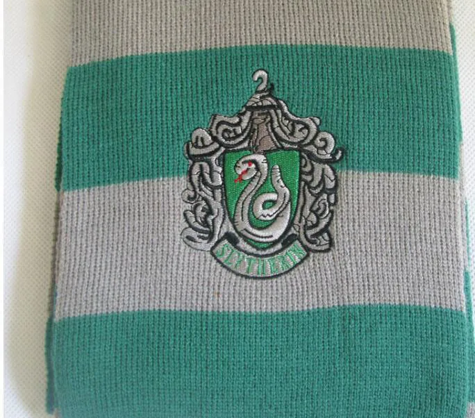 Шарфы для косплея Поттер на осень и зиму Slytherin/Ravencla шарф карнавальные костюмы