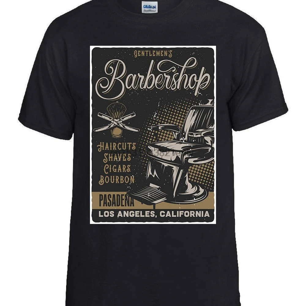 Gentlemans Barbershop Лос Анджелес Стрижка волос Бритье сигар мужской уход Парикмахерская