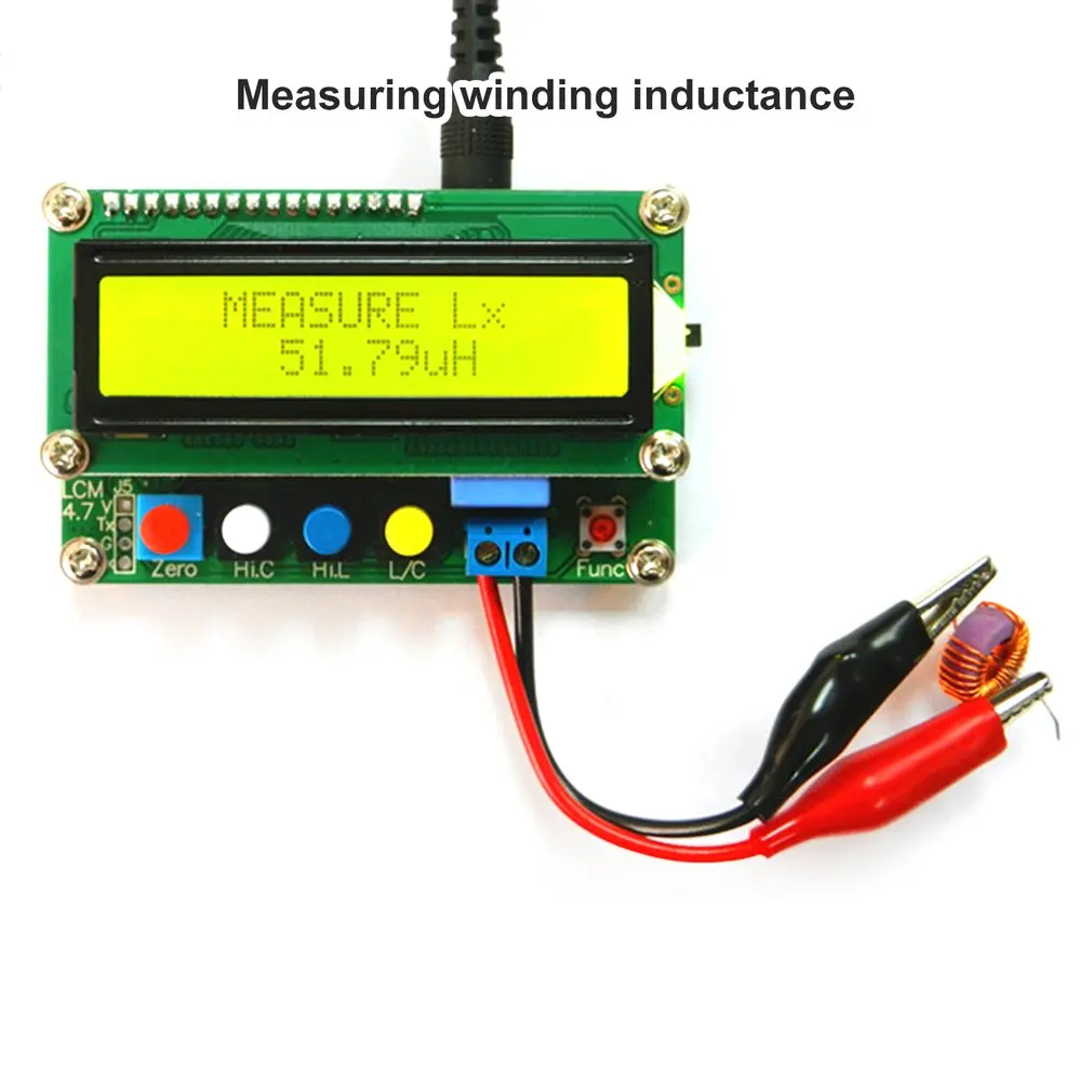 LC100A Digital LCD Capacitance LC Meter Inductive Inductance Tester Inductor Capacitor Table 1pF-100mF 1uH-100H | Инструменты