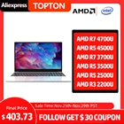 Ноутбук AMD Ryzen 7 4700U 5 3500U, HD экран 2021 дюйма, веб-камера, экран 15,6 дюйма