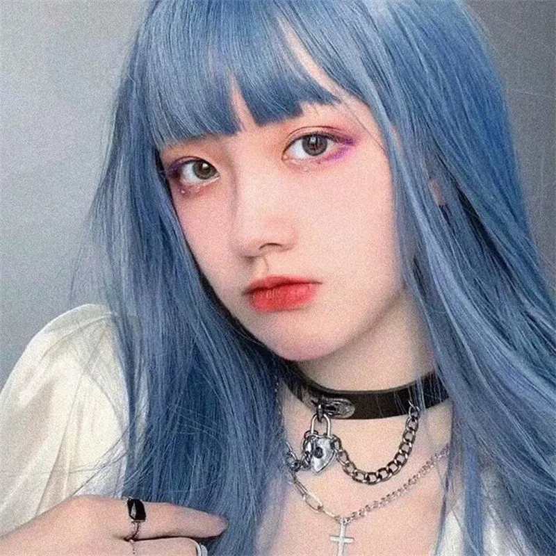 Женское колье с металлической цепочкой в стиле панк | Украшения и аксессуары