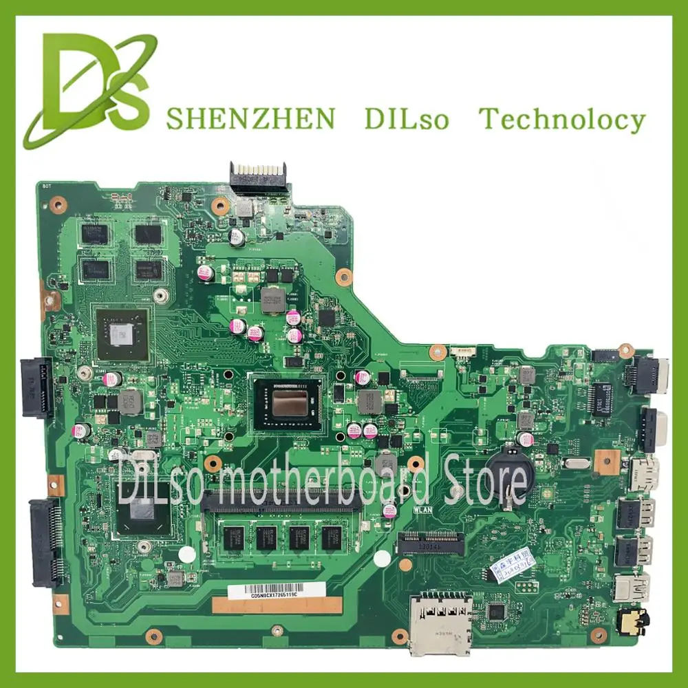 KEFU X75VD для ASUS X75V X75VB X75VC материнская плата ноутбука REV3.1 i3 с видеокартой тестовая