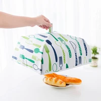 kitchen supplies insulation food cover insect proof folding cover fresh food dust cover vegetable umbrella