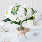 Искусственный Пион, 5 головок, 4 бутона