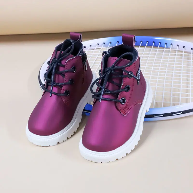 Новинка Детские Ботинки martin для мальчиков и девочек сезон осень-весна