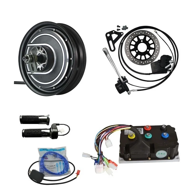 Колесном 10 дюймов 5000W 60 ч V3 Max.10000W концентратор комплекты для преобразования