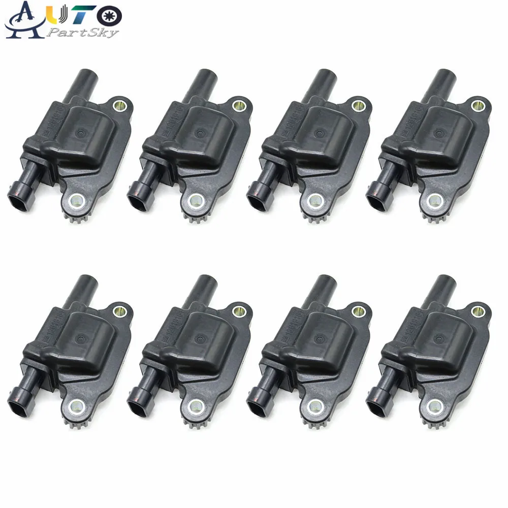 Высокое качество 8 шт. катушки зажигания для Chevrolet Silverado Tahoe GMC V8 UF413 12570616 C1511 UF