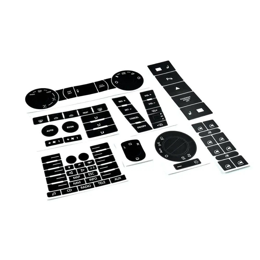 8 шт. автомобильные наклейки на рулевое колесо Windows с изменением климата|Наклейки