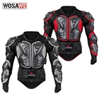 Мотоциклетная армированная куртка WOSAWE, куртка для мотокросса для езды по бездорожью, защитная одежда для гонок
