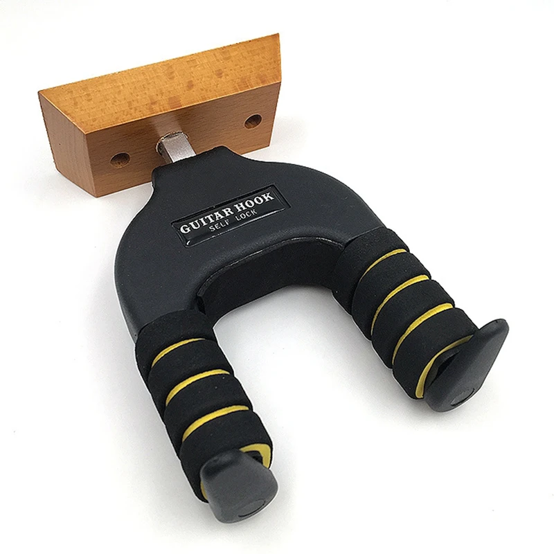 2 шт Автоматическая блокировка гитары настенное крепление миниатюрная гитара