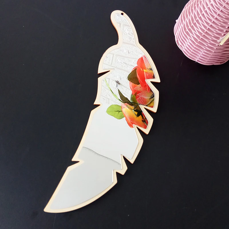 Cute Wooden Acrylic Mirror Wall Sticker Children's Room Playroom Nursery Decor | Дом и сад