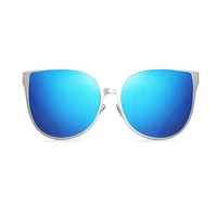 time100 2021 women fashion sunglasses cat eyes blue free style driving holiday sunglass new arrival sun protection trend acces