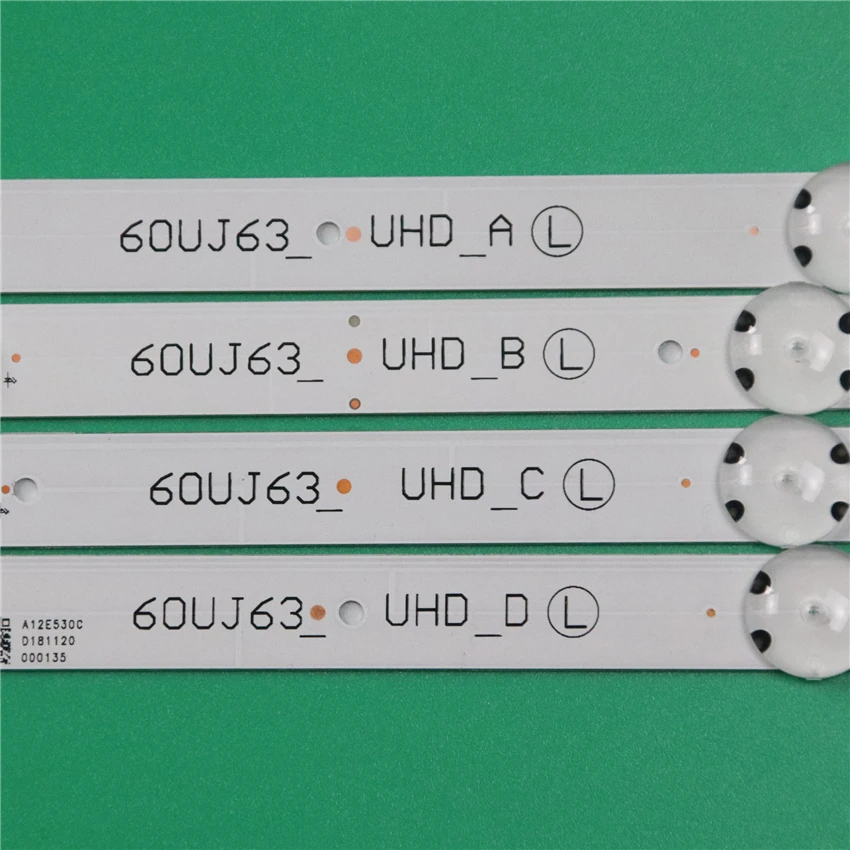 Светодиодный ремешок для LG 60ULJ550V 60ULJ550Y 60ULJ553T 60ULJ554T светодиодный бары Подсветка