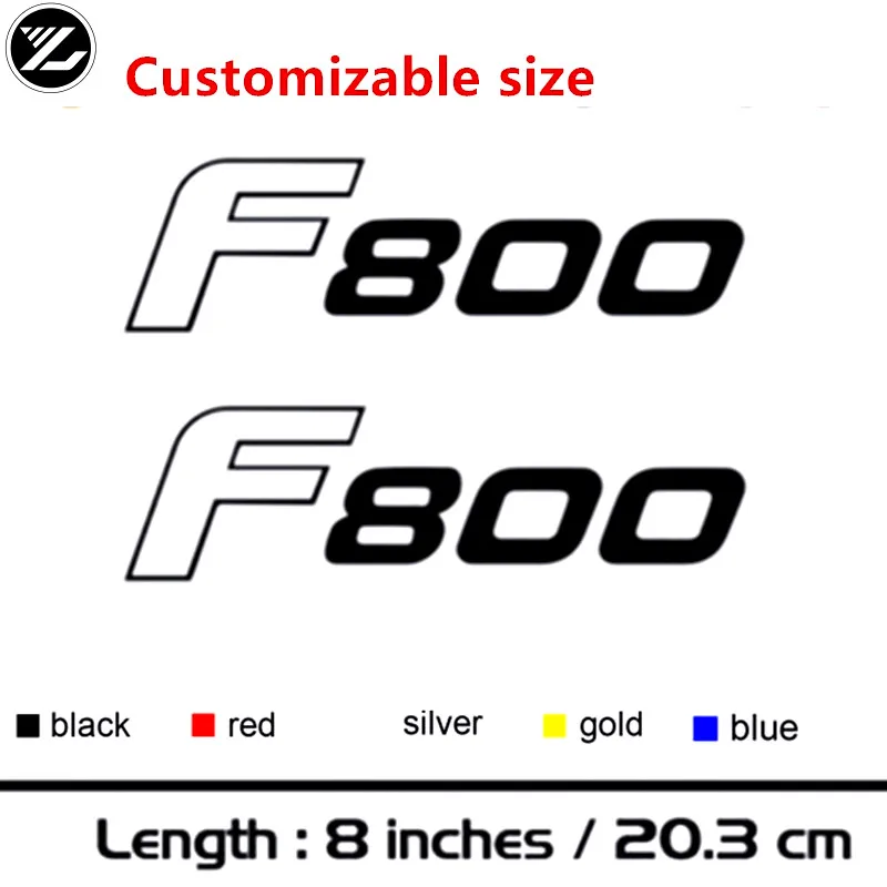 

Motorcycle sticker moto gp body model sticker helmet wind sticker personality Fuel tank sticker for bmw F800 f800r