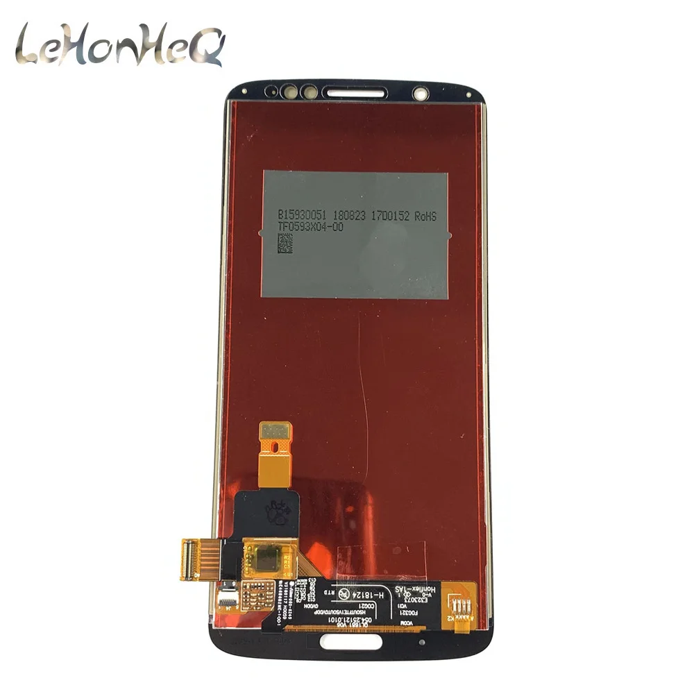 10 шт./лот ЖК-дисплей для Motorola MOTO G6 Plus + XT1926 XT1926-5 XT1926-8 сенсорный экран дигитайзер