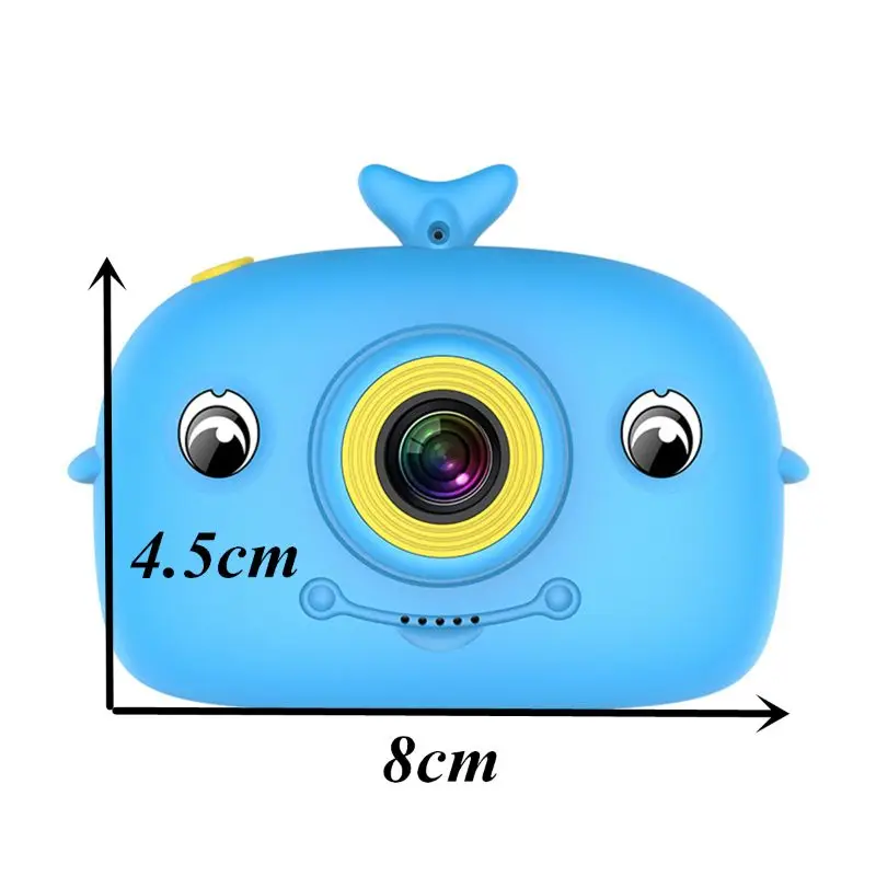 

OOTDTY Children's Camera Video Toy 1500w Pixel Kids Cartoon Cute Camera Outdoor Photography kids