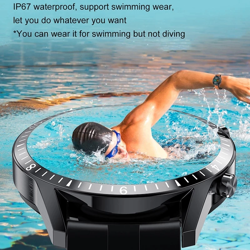 lige bluetooth phone smart watch men waterproof sports fitness watch health tracker weather display 2020 new smartwatch woman free global shipping