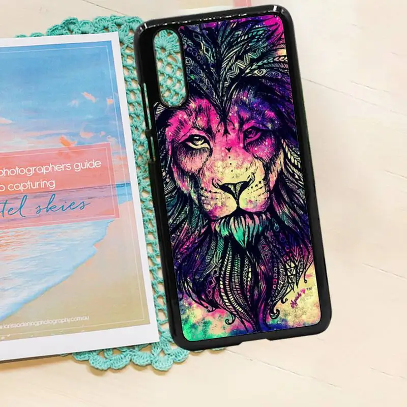 

Animals Lion Wolf Owl Elephant Tiger Phone Case PC for iPhone 11 12 pro XS MAX 8 7 6 6S Plus X 5S SE 2020 XR