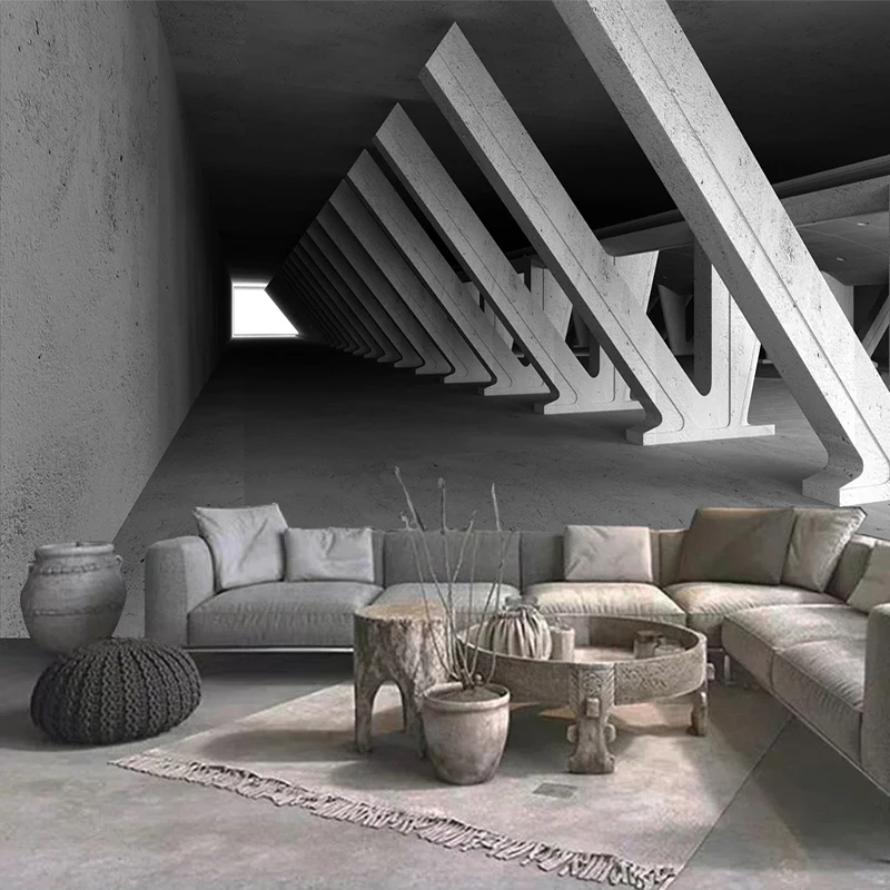 Пользовательские фото обои для стен рулон 3D стереоскопического расширенного