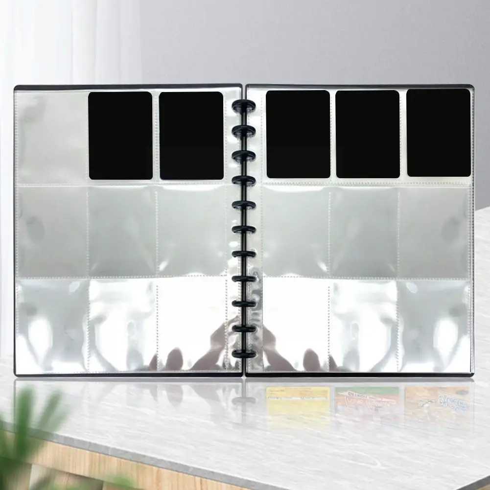 

Прозрачный фотоальбом с отверстиями для защиты фотографий, 4/9 ячеек