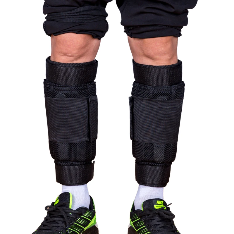 Nuovo supporto regolabile per il peso della caviglia cinturino di sostegno gambe ispessenti allenamento della forza Shock Guard palestra attrezzi per il Fitness 1-6kg solo cinturino