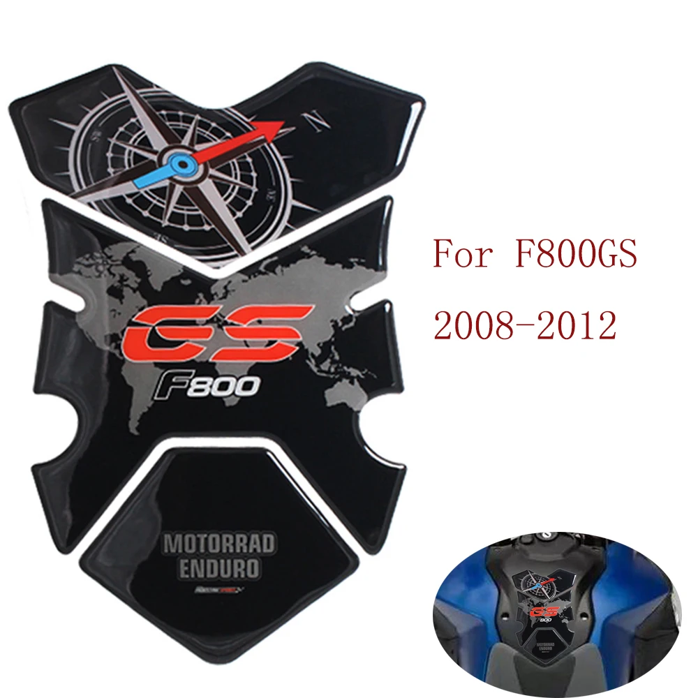

3D Motorcycle Fuel Gas Tank Pad Protector Case For BMW F800GS F800 GS 2008-2012 Polyurethane Resin