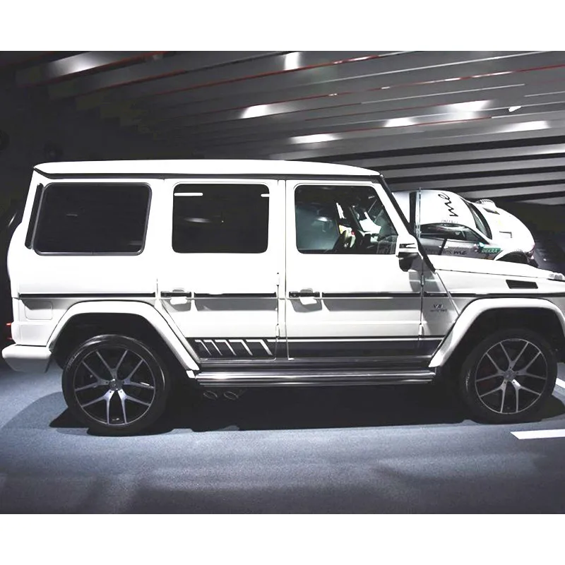 CNORICARC Спорт Стайлинг автомобиля боковая юбка наклейка тела модифицированный