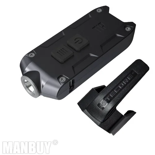 NITECORE TIPCRI+ многоцелевой металлический USB Перезаряжаемый светильник с кнопкой для ключей на открытом воздухе, для ежедневного кемпинга, походов, рыбалки, EDC флэш-светильник