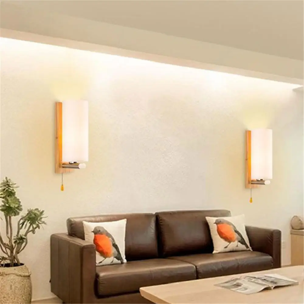 Новая прикроватная настенная лампа в скандинавском стиле с