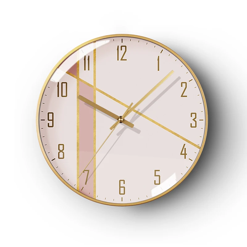 

Small Mechanism Wall Clock Hanging Luxury Electronic Digital Wall Clock Modern Design Orologio Da Parete Home Decor AB50ZB