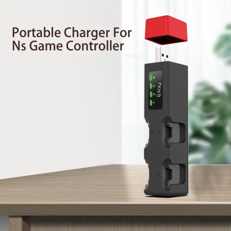 

Portable Mini USB Hub Wireless Charger Four Charging Base Station Holder For Nintendo Switch Game NS Controller Accessories