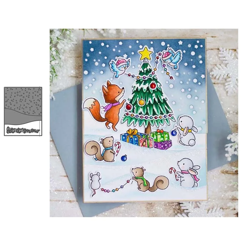 Новый 2019 точка фон металлический Трафаретный вырубной штамп цветок ремесла