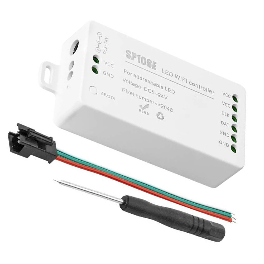 Светодиодный WiFi Управление WS2811 WS2812B светодиодный полосы светильник