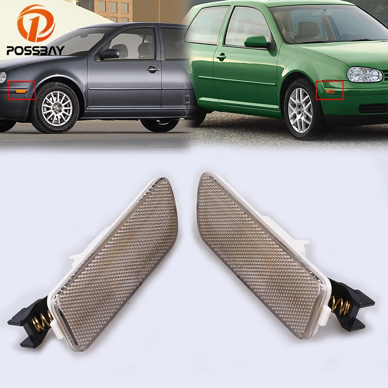 Передний левый правый боковой габаритный фонарь POSSBAY для VW Jetta вариант 2003 2006