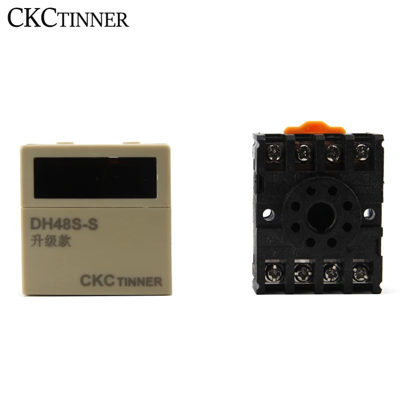 Цифровой светодиодный программируемый таймер релейный переключатель с цоколем