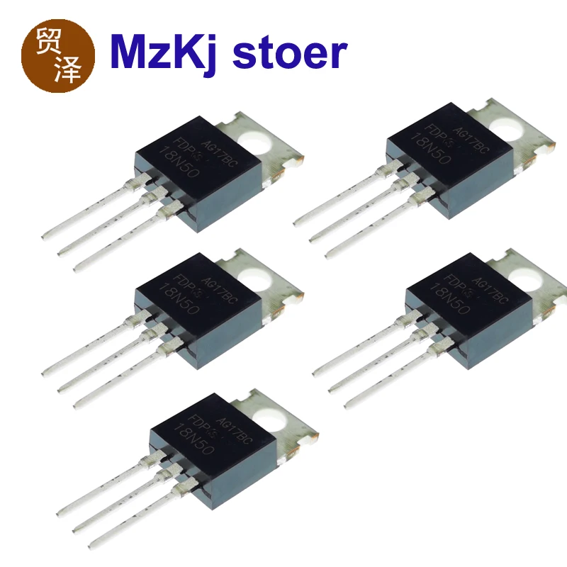 

5 шт. TO220 FDP18N50 18A 500V 18N50