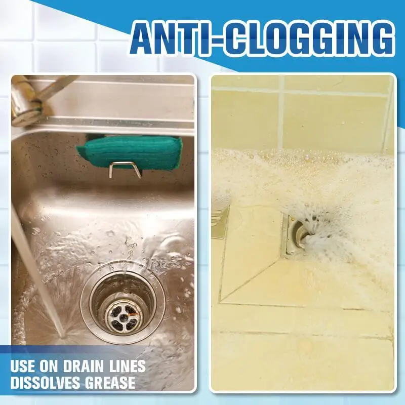 

Agent de Dragage de Tuyaux Bottle Strong Pipe Dredging Powerful Sink& Drain Cleaner Water Pipe Sewer Toilet Closestool DeodoranT