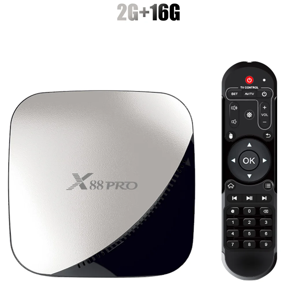 X88 PRO tv Box Android 9,0 4 Гб 4 к ТВ-приставка ram 64 ГБ 32 ГБ Google голосовой помощник Rockchip RK3318 четырехъядерный Wifi Youtube 4K - Цвет: Silver 2G X 16G