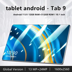 tablet pc 12gb ram512gb rom tab 9 tablet android 10 inch electronic tablets android 11 0 smartphone tablet 10 core tablets sale free global shipping