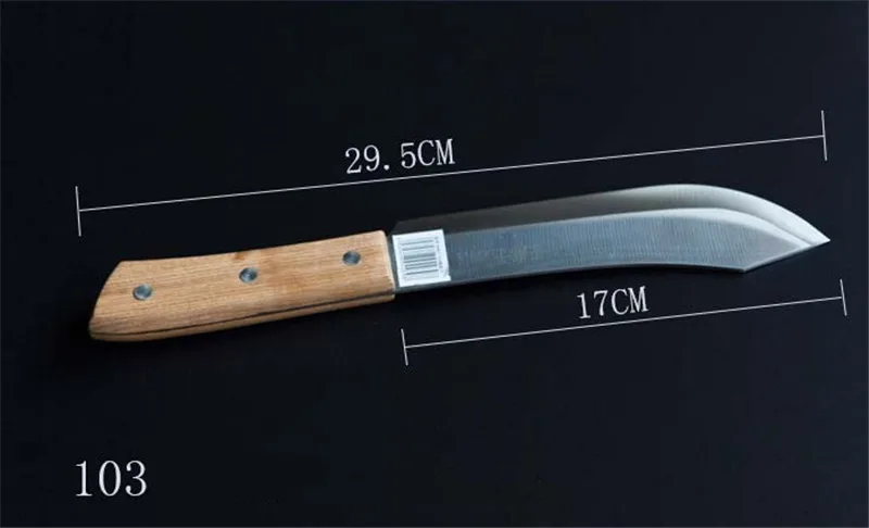 103 Острый профессиональный нож для мяса из нержавеющей стали, ножи для убоя рыбы, ножи для резки фруктов, небольшой нож для очистки овощей, дамасский нож - Цвет: 103