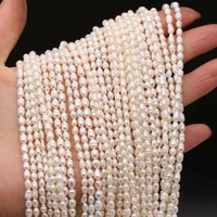 45mm aa natural freshwater pearl beads rice shape loose bead for jewelry making women necklace bracelet accessories