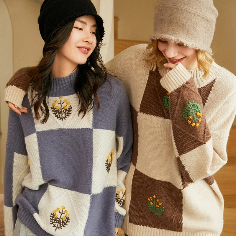 

Свитер женский кашемировый, зима 100%