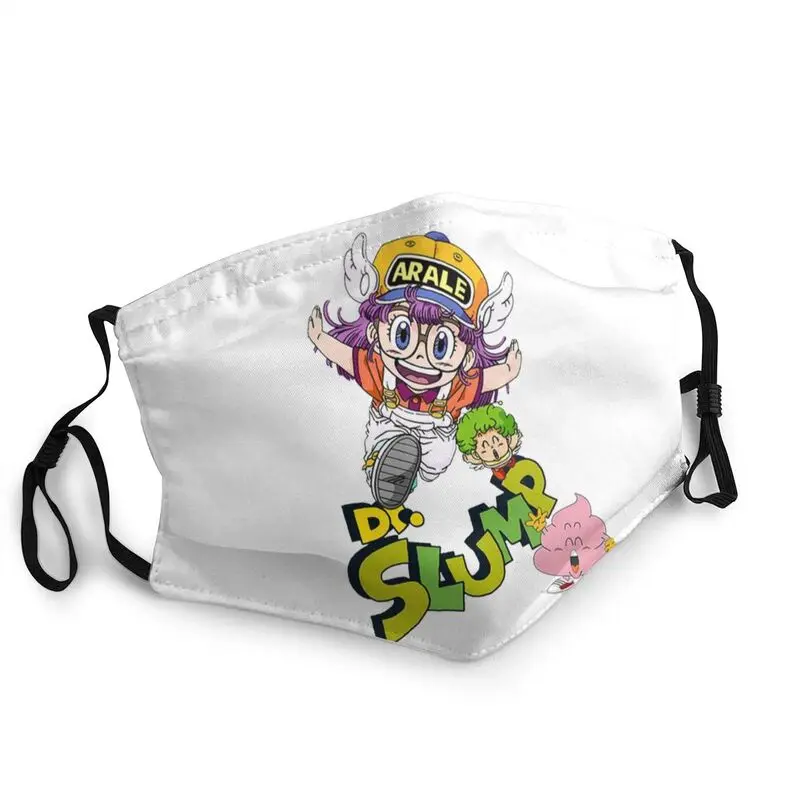 

Dr. Спад логотип маска для взрослых, унисекс, в виде Анти-пыль Arale Norimaki маска робота защитный респиратор одноразовые рот муфельная печь