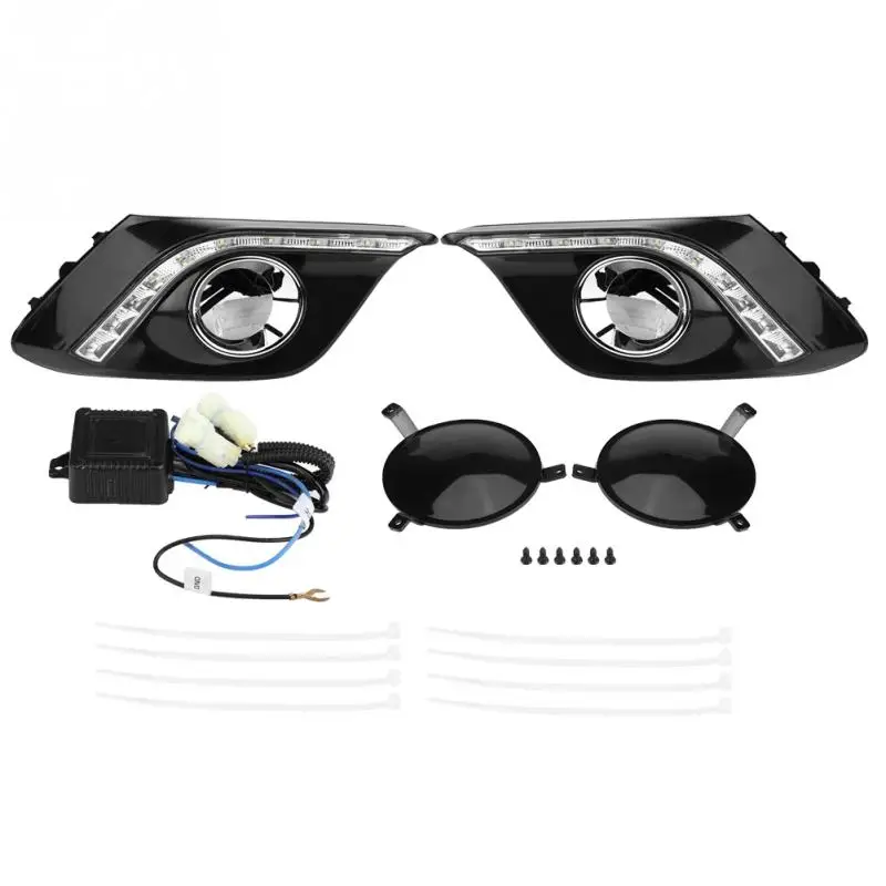 1 пара Автомобильные фары дневного света светильник DRL Светодиодный дневной