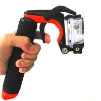 monopod shutter trigger floating grip handle stick waterproof case sjcam sj8 proplusair sj4000 sj6 legend action accessories