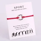 Гимнастический, гимнастический, спортивный, Calisthenics, браслеты, цепочка, ювелирные изделия для женщин, для лучших друзей, подарок для дружбы, Прямая доставка