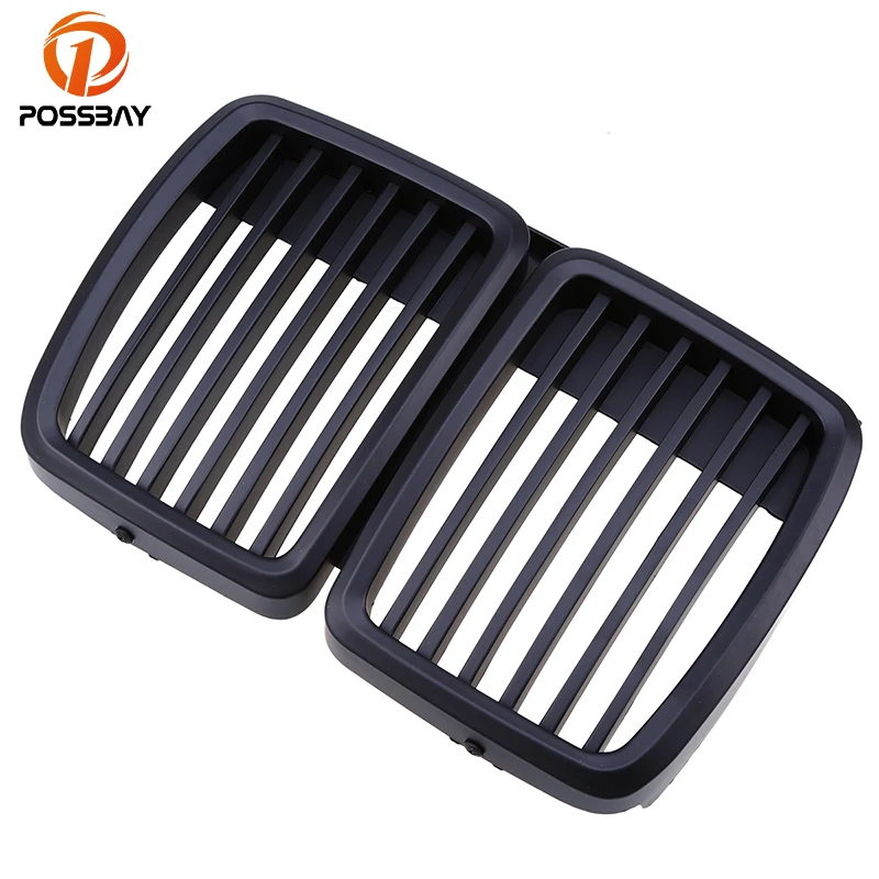 Решетка радиатора POSSBAY для BMW 3 Series E30 316i/318i/320i/325e Cabrio 1986 1993|kidney grill|black kidneycar grill |