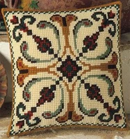 latch hook pillow lattice diy cross stitch kit cartoon girl embroidery pattern pillow button package