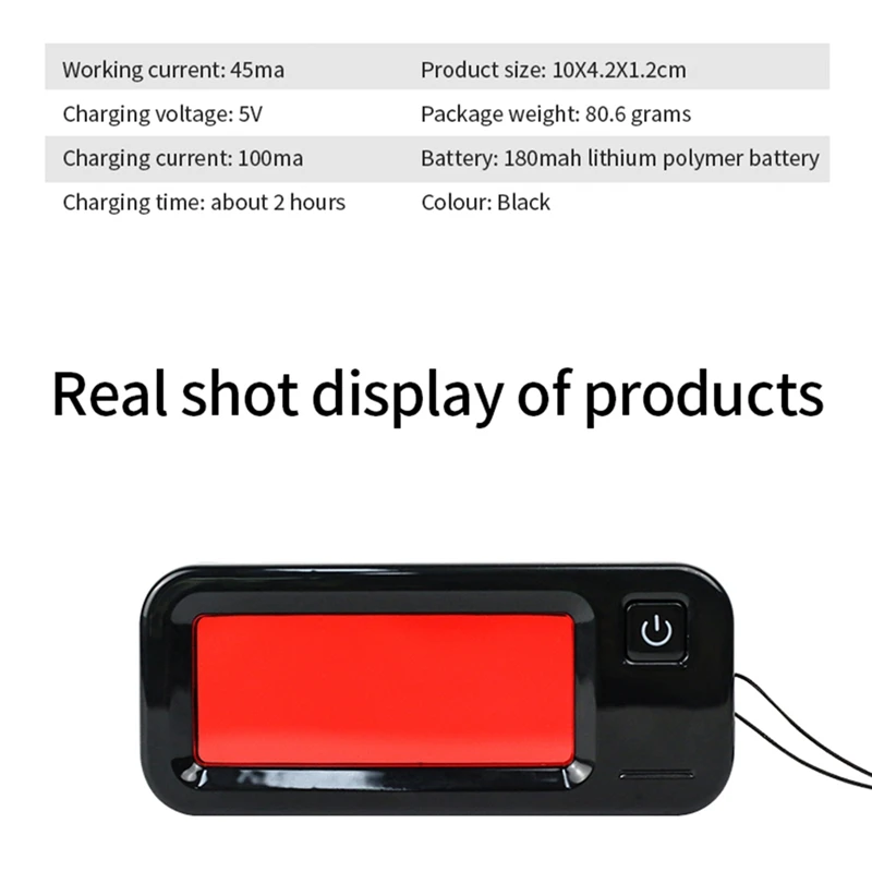 

Camera Detector Anti Spy Camera Finder Infrared Handheld Lens Detector for Hotel Bathroom